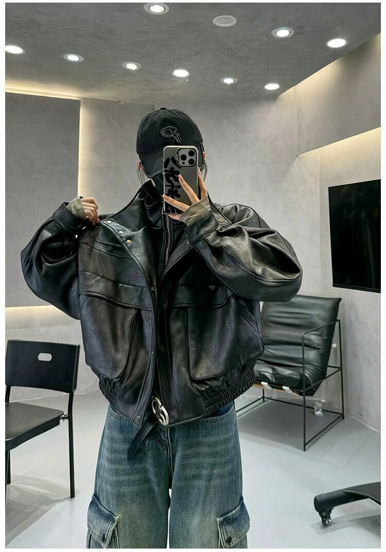 Malymoon/マリームーン スタッズレザーボンテージキャット malymoon スタッズレザーボンテージキャット グレー