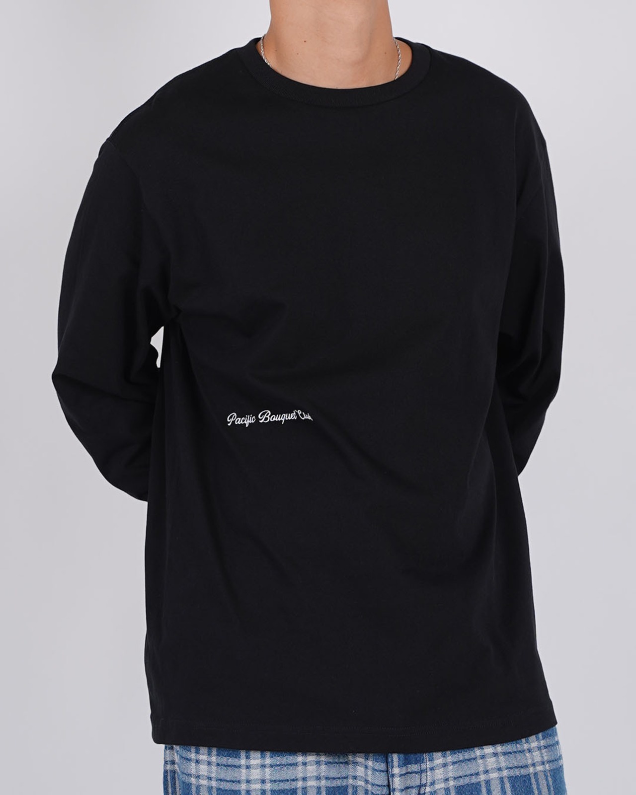 【#Re:room】FLOWER APLIQUE EMBROIDERY LONG SLEEVE［REC926］