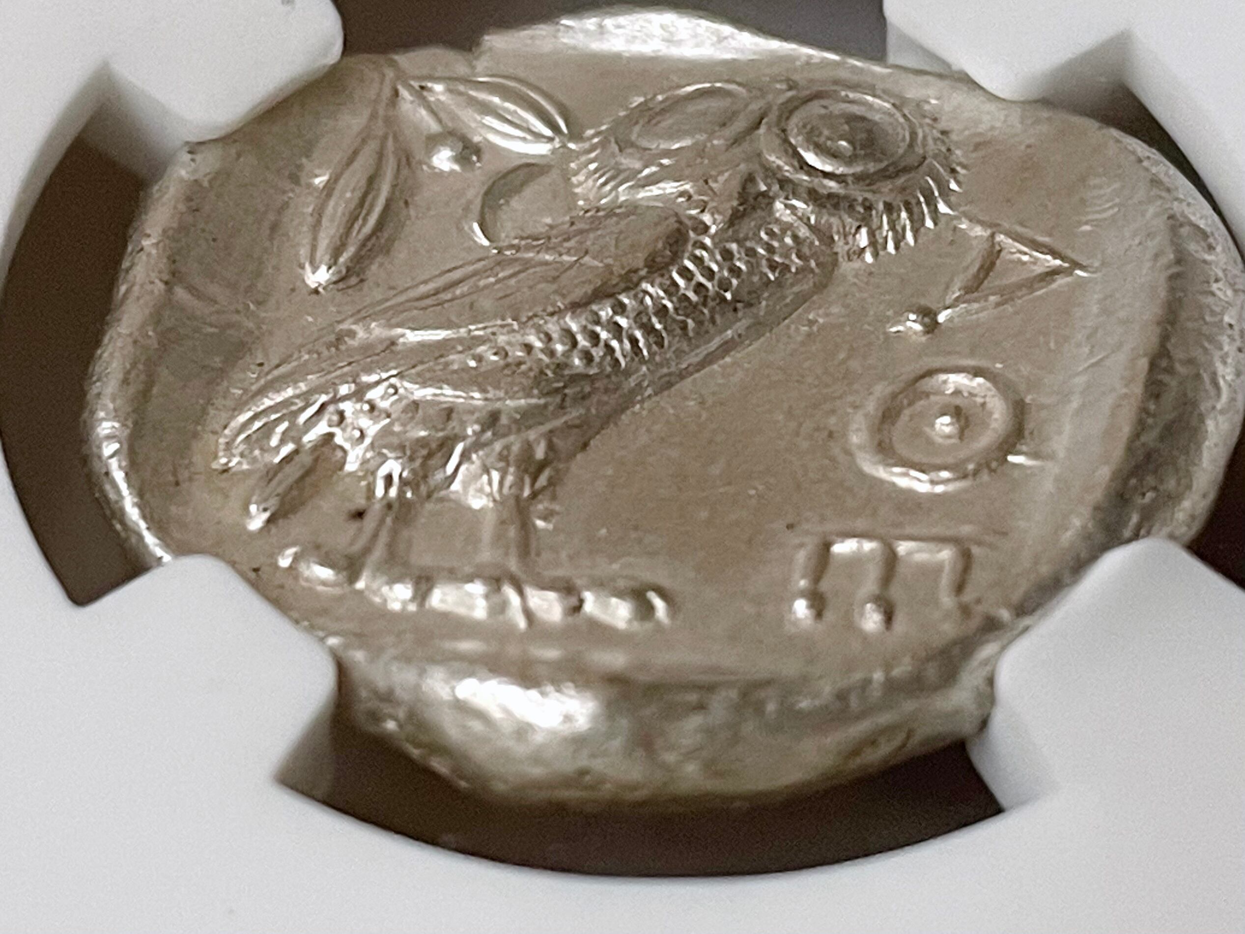 古代ギリシャ アテネ フクロウ(BC440-404) テトラドラクマ銀貨 古代ギリシャ アテネ フクロウ(BC440-404) テトラドラクマ銀貨