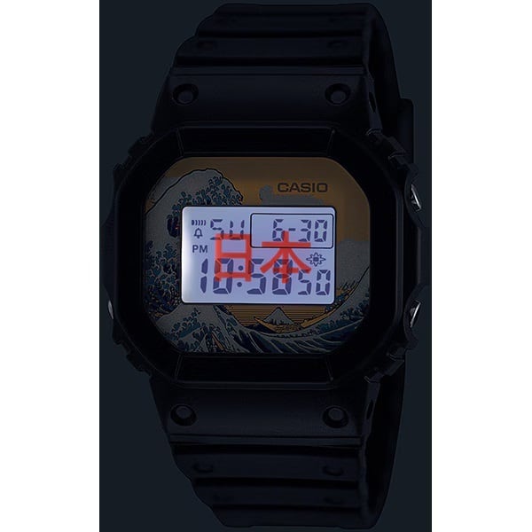限定品☆カシオ G-SHOCK DW-5600KHK24-1JR 葛飾北斎人気作品 限定品☆カシオ G-SHOCK DW-5600KHK24-1JR 葛飾北斎人気作品