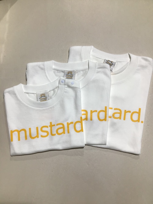 ［キッズサイズ］VINTAGE GARDEN ‘musterd Tシャツ