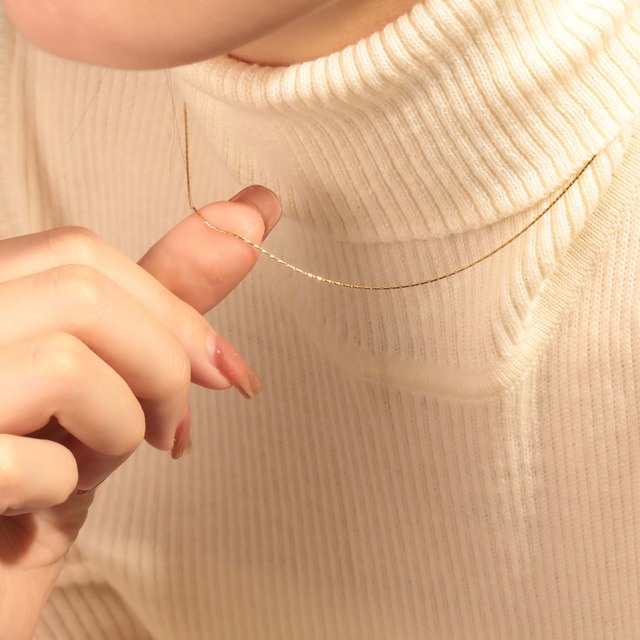 316L simple snake necklace #n05