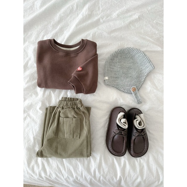 《予約》minirobe ¨ heart sweat shirts