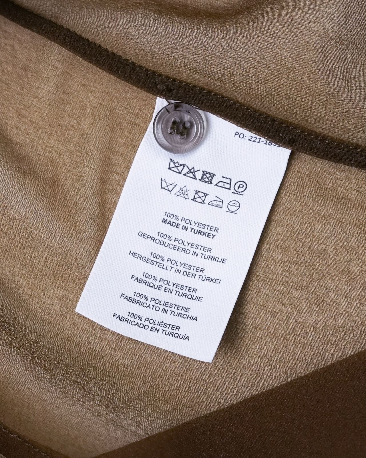 〈DRIES VAN NOTEN 〉Sheer Shirt