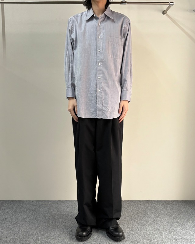 【LANVIN】basic collar shirt