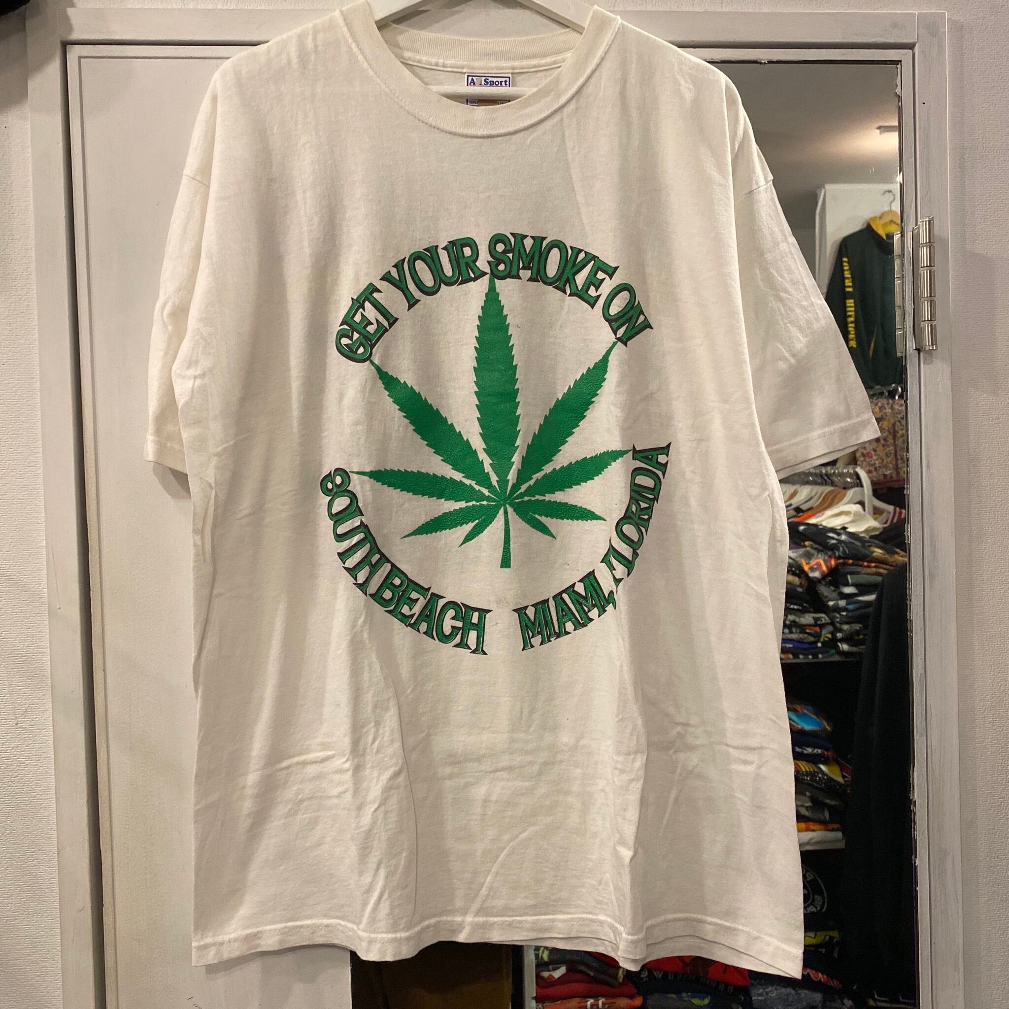 USED SOUTHBEACH MIAMI マリファナ Tシャツ | new&usedclothing USED SOUTHBEACH MIAMI マリファナ Tシャツ | new&usedclothing
