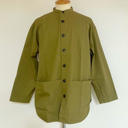 「遠州」Cotton × Nylon Gabardine Gardening Coat　Khaki Olive