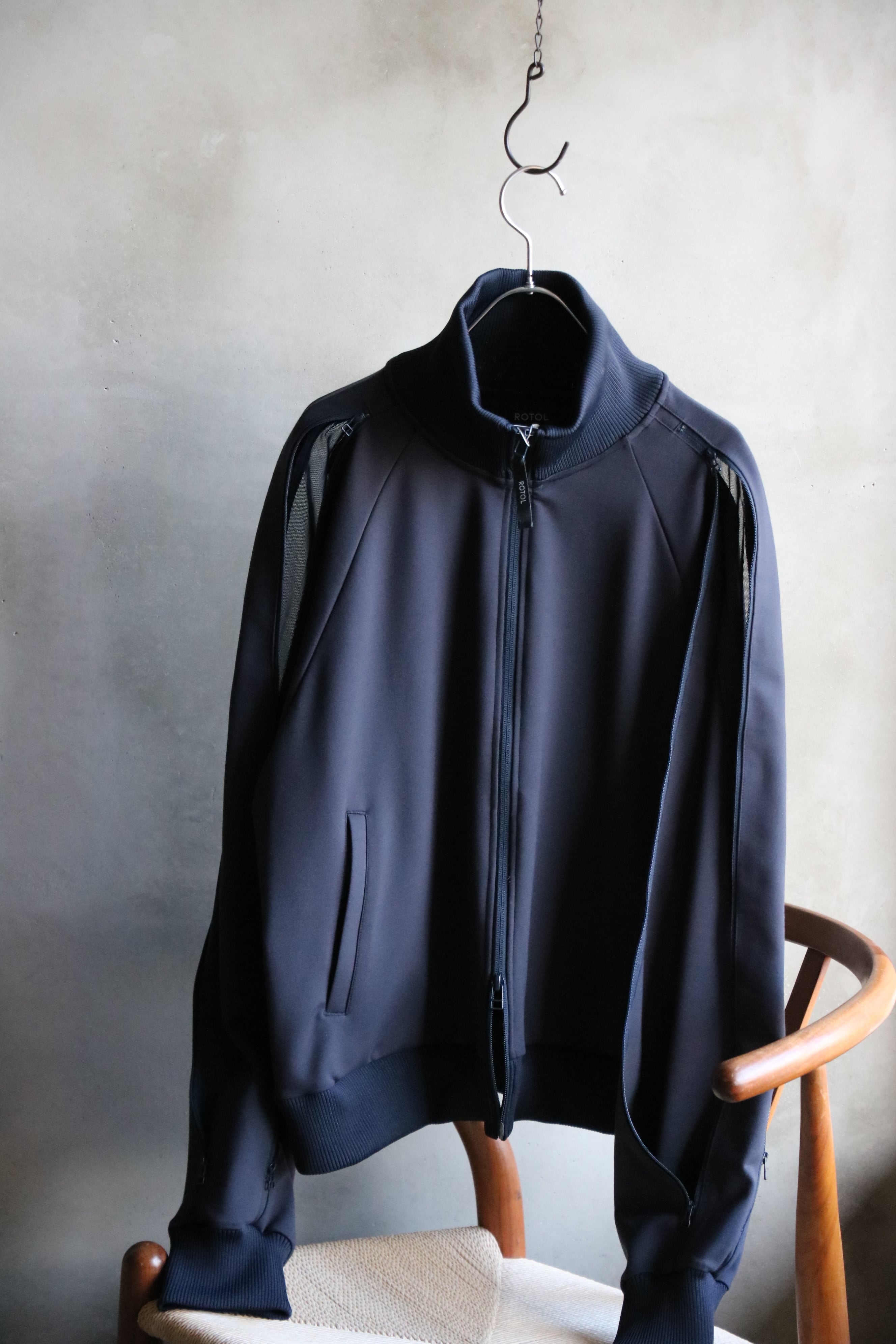 ROTOL / DOUBLE ZIP TRACK JACKET / R25SSCNY03 / ロトル ダブルジップ 