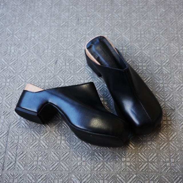 Black Mules from SHOP PECHE