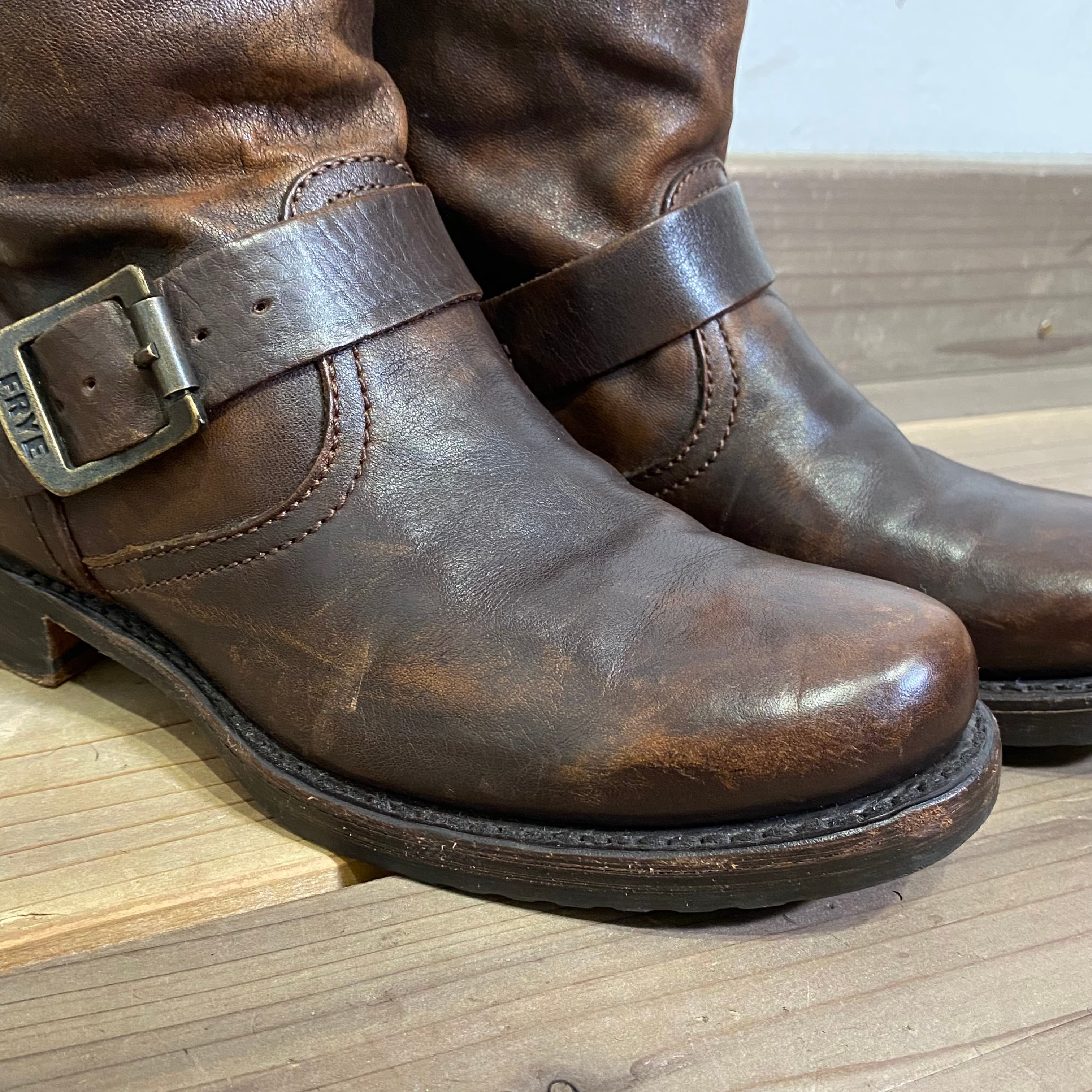 FRYE long engineer boots | LEMON FRYE long engineer boots | LEMON
