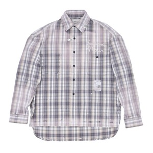 【Maison MIHARA YASUHIRO】VINTAGE LIKE CHECK L/S SHIRTS