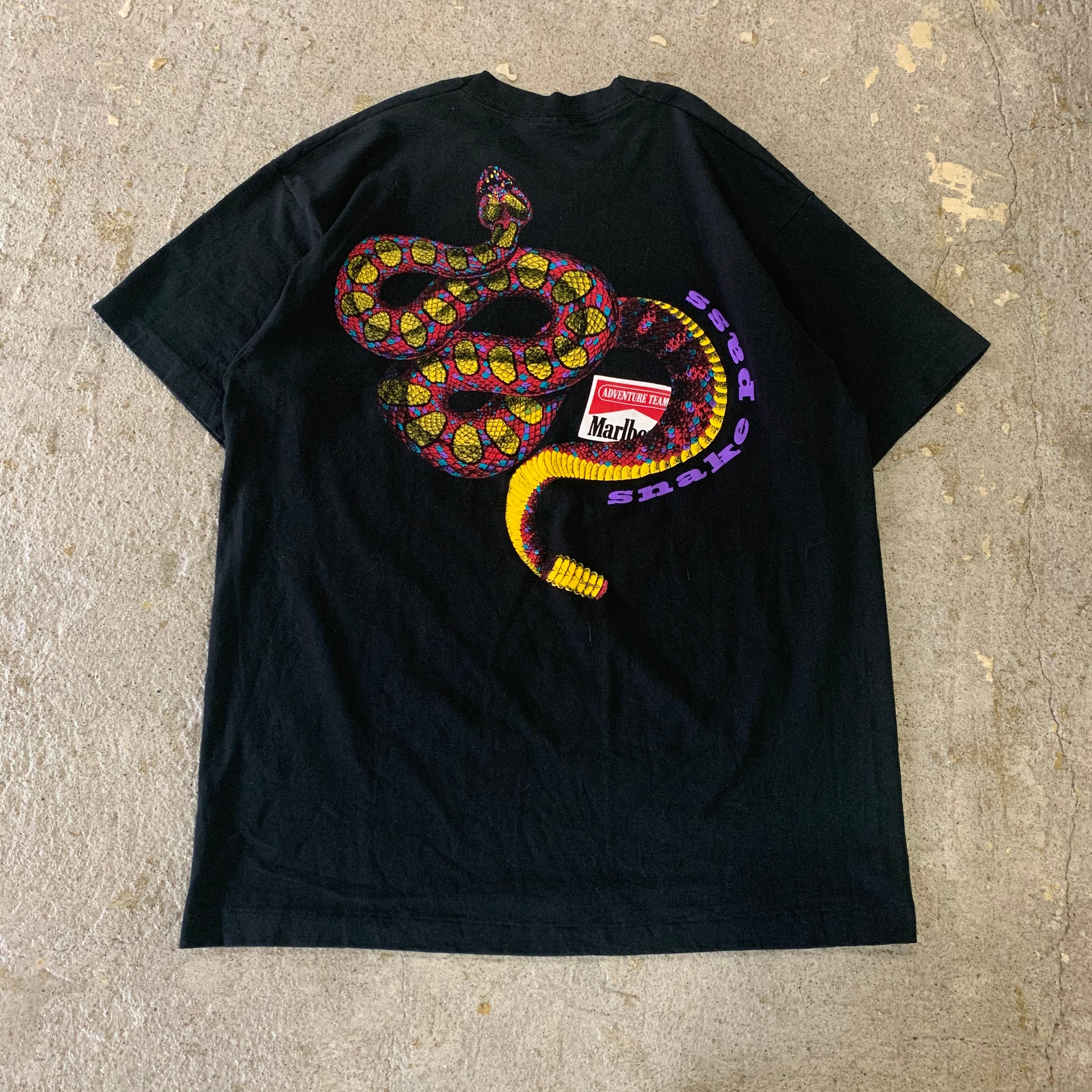 90s Marlbolo snake pass T-shirt | What 