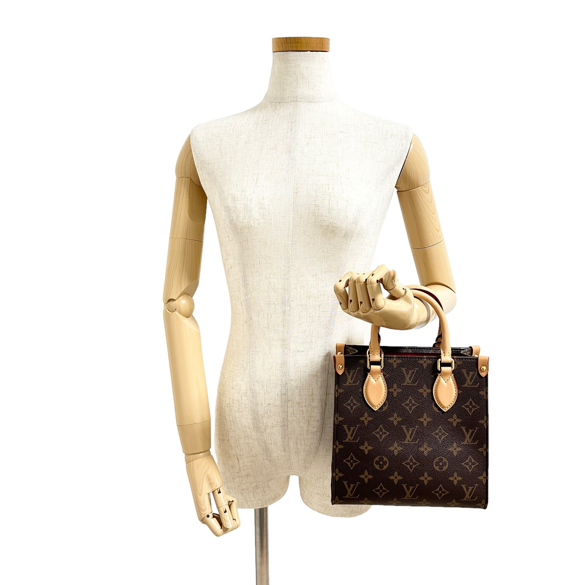 LOUIS VUITTON ルイ・ヴィトン モノグラム サックプラBB ハンドバッグ