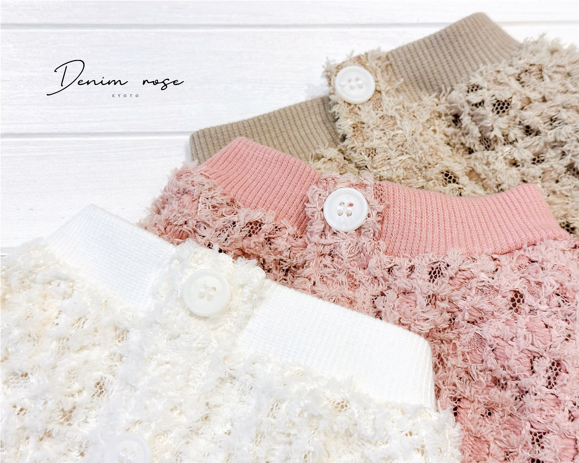 みみさま【DENIM ROSE】小型犬用プードルワッペンパーカー＋お揃いパーカー Denimrose(デニムローズ） | LeCiel