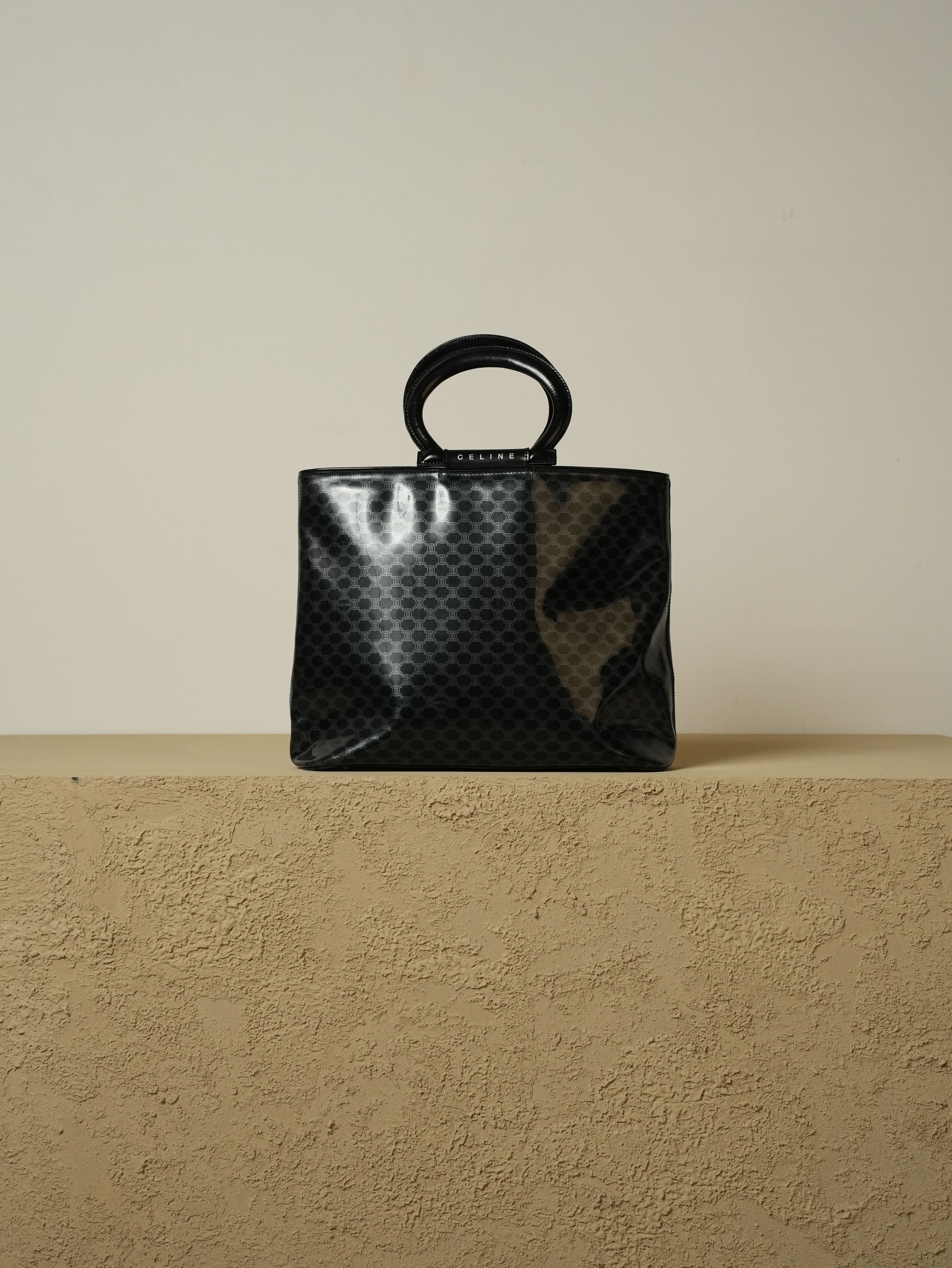 【CELINE】セリーヌ マカダム柄ミニトートバッグ ゥ゙ィンテージ CELINE | Raum Vintage