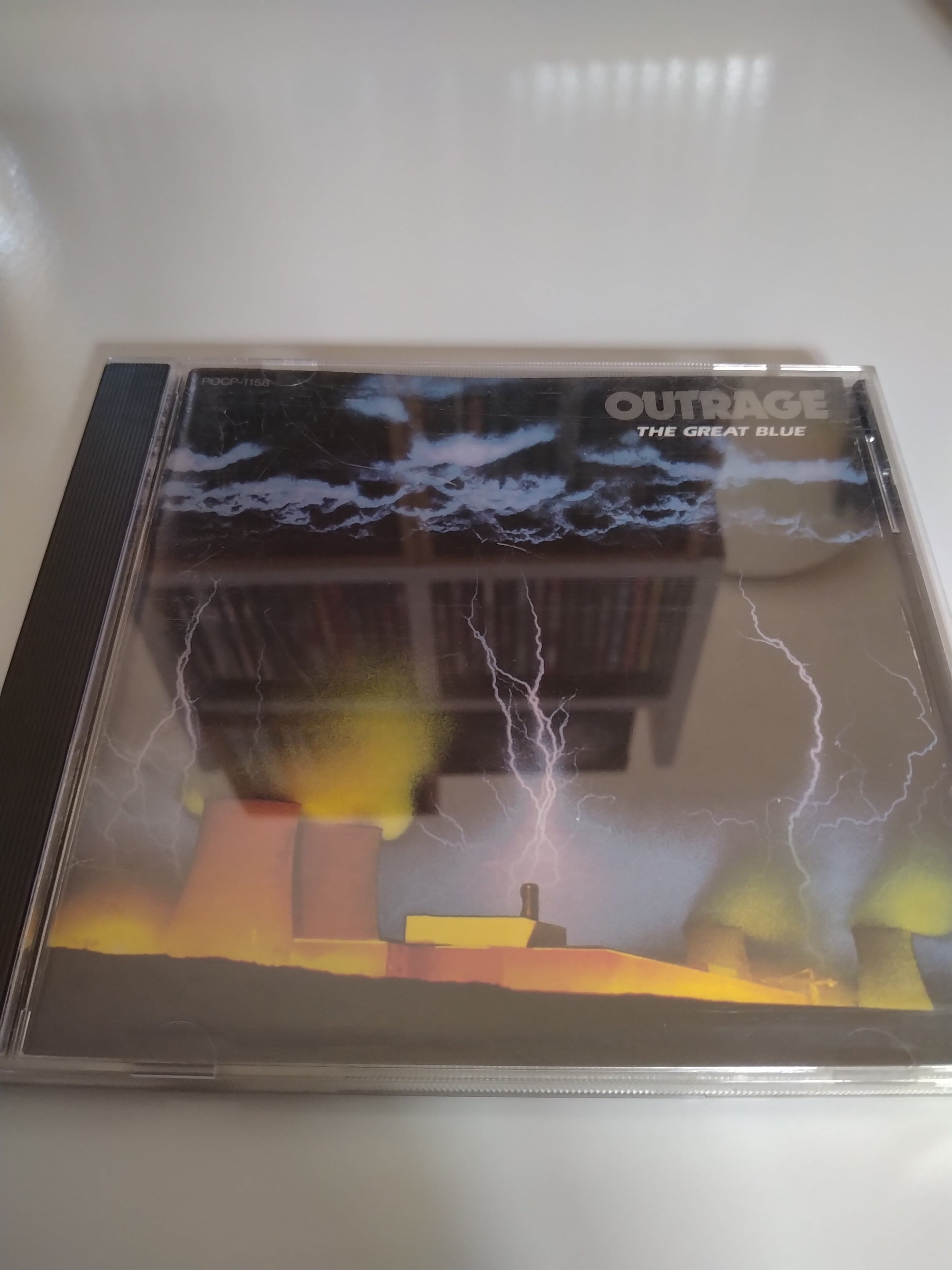 OUTRAGE インディーズレコード OUTRAGE/THE GREAT BLUE | RECORD SHOP CONQUEST/レコードショップコン