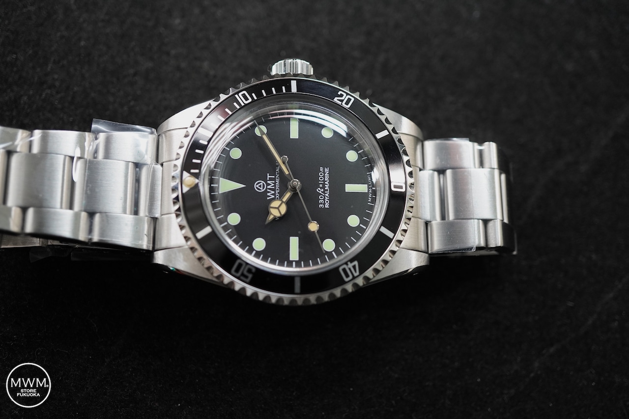 WMT Royal Marine Green Lume with Bracelet by MWM