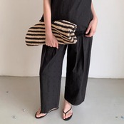 Fleur Broderie Wide Pants F0609