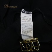 フラメンコ 衣装 トップス ブラウス ブラック系 イチオク 黒 伸縮 ストレッチ 無地 シンプル 襟 フリル リボン ICHIOKU 上品 かわいい ダンス衣装 ステージ イベント オールブラック