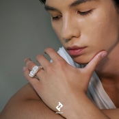 +romvlvs・ring (white)