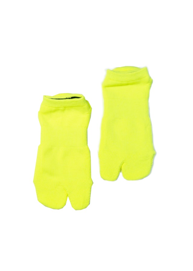Water Repellent Ankle Socks (Neon Yellow)
