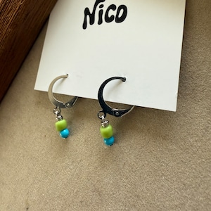 NC26076【サージカルステンレス:シルバー】nicoピアス