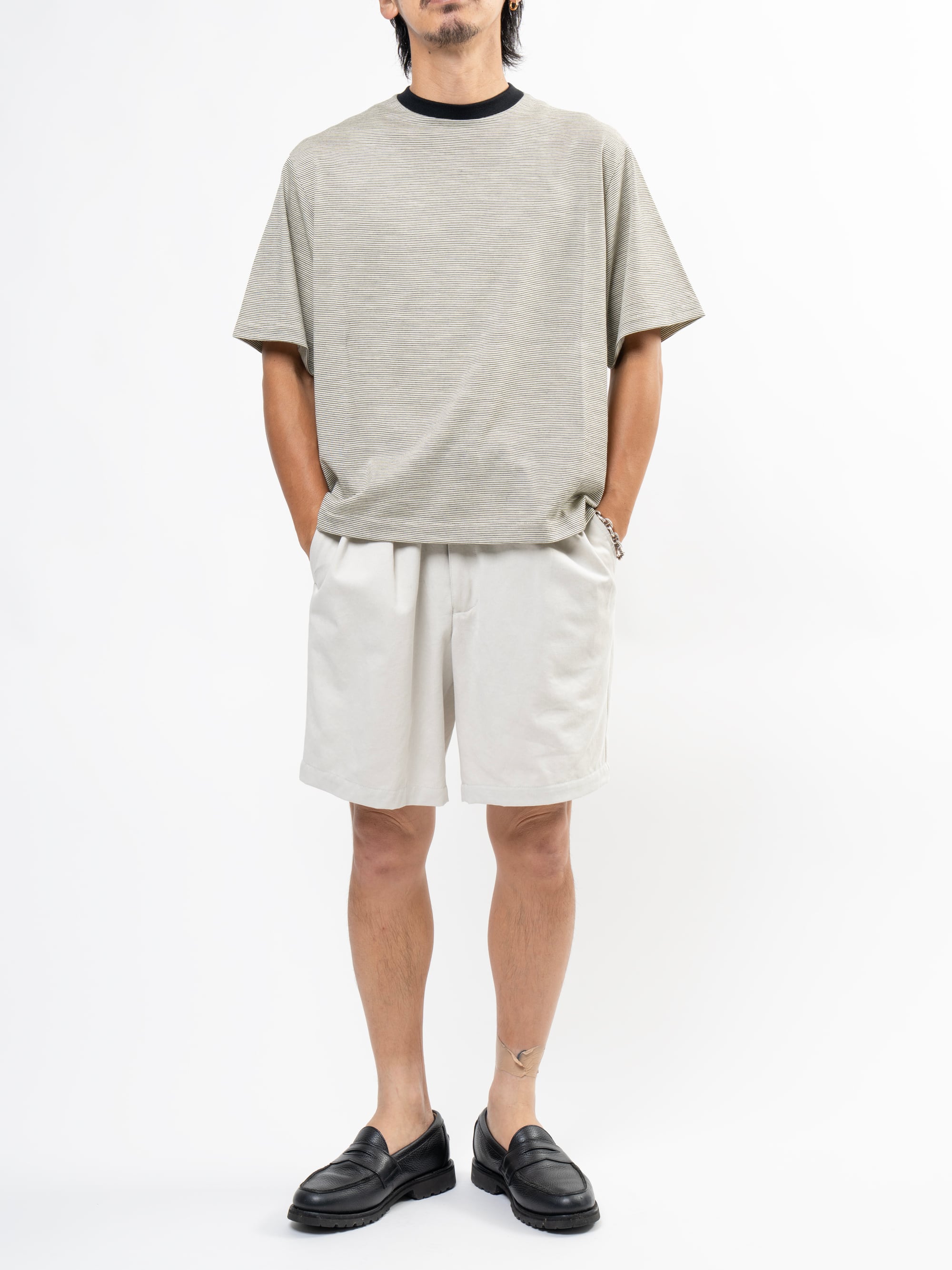 Wool Border Relax T-shirts | OVY