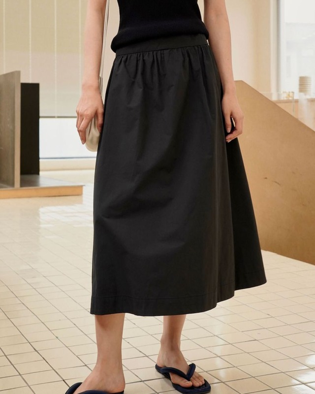 Cotton Flare Skirt E460