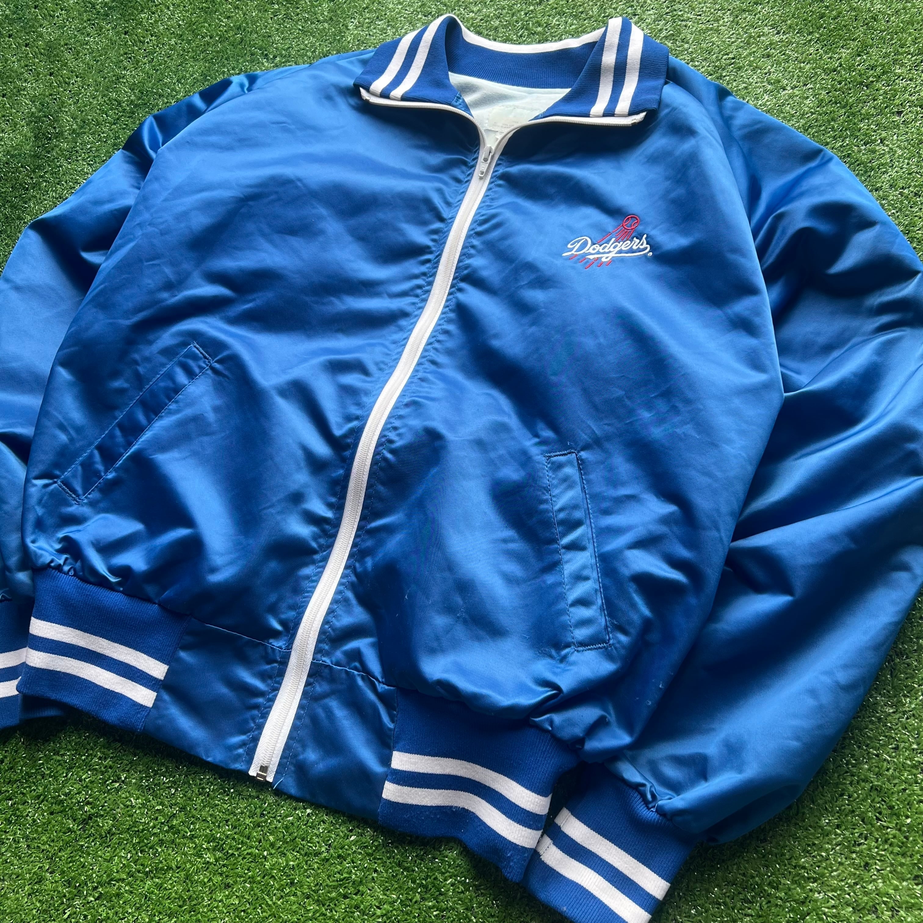 MLB / ロサンゼルス・ドジャース / 90s / USA製 / ナイロンスタジャン