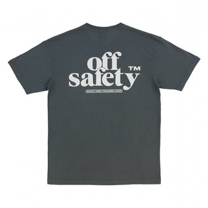 【OFF SAFETY/オフセーフティー】SHOOT FIRST TEE Tシャツ / CHARCOAL チャコール