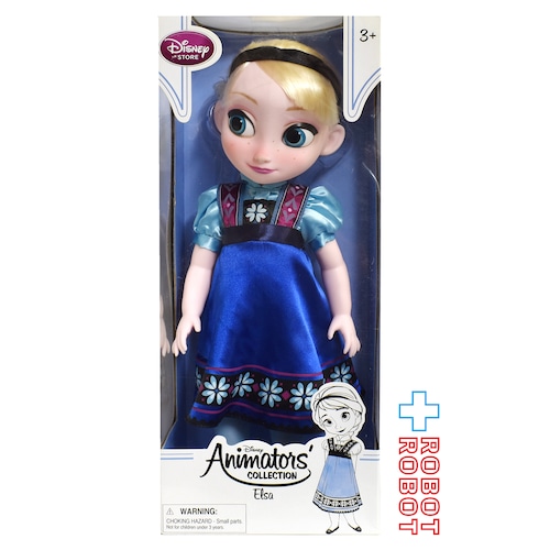ディズニーストア限定 アナと雪の女王 エルサ アニメーターズコレクションドール 人形 国内版 未開封
