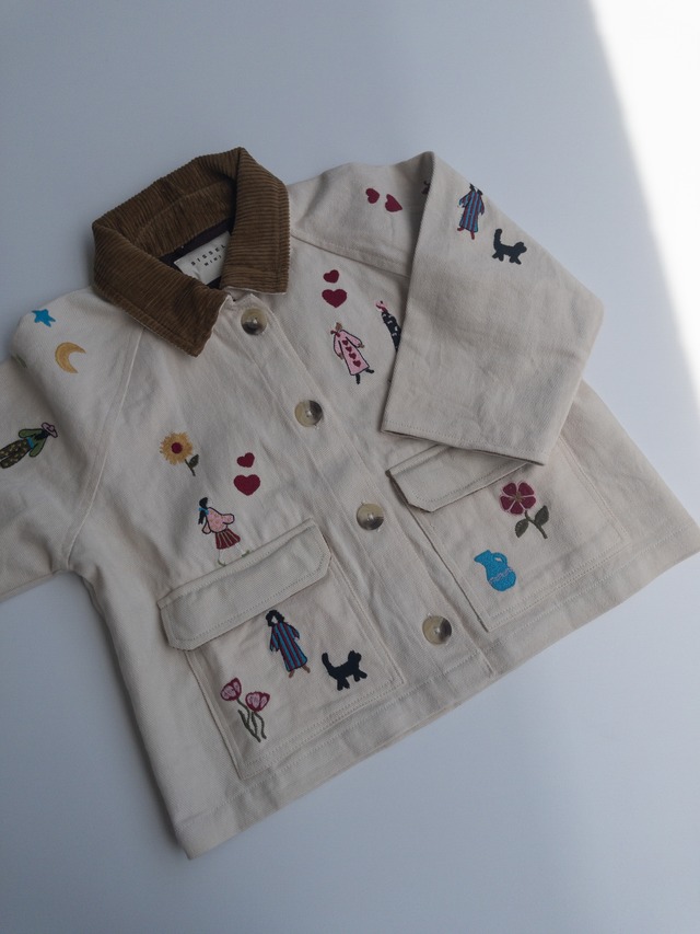 《即納》SISSEL MINI / CARA MINI JACKET -  White Swan