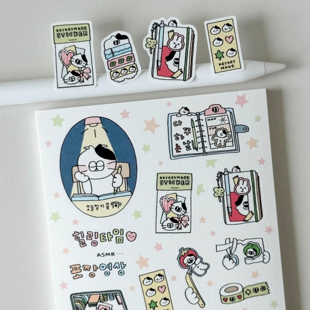 KEYKEYMADE 〔sticker -FACE-〕