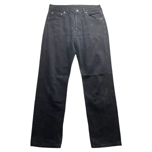 vintage 1990’s LEVI’S 501 “UK” black denim pants