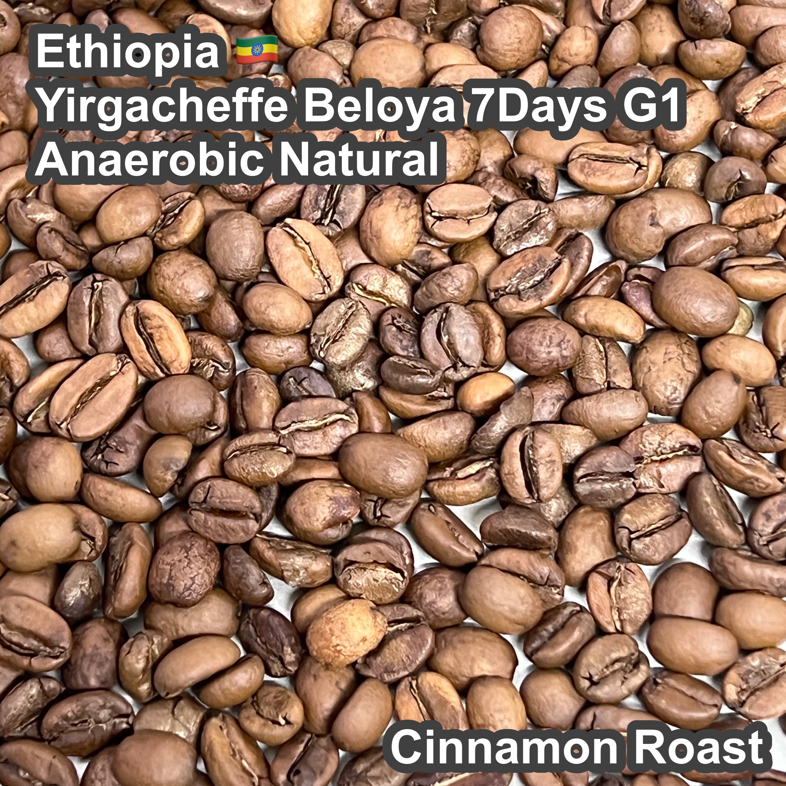 Ethiopia Yirgacheffe Beloya 7Days G1 Anaerobic Natural（エチオピア