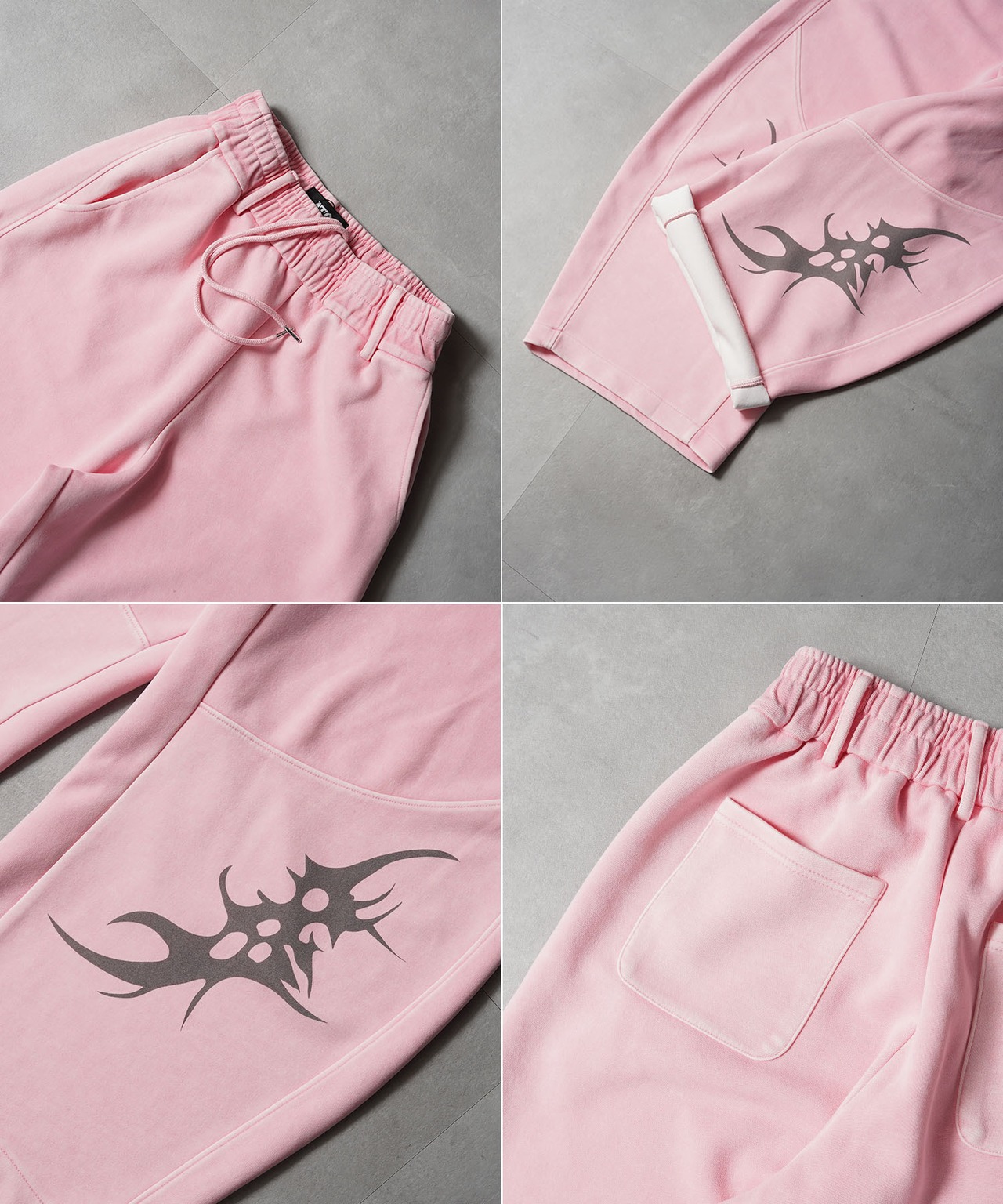 ◆トライバル柄 ピグメントバレルパンツ◆gt-1012162