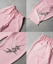 ◆トライバル柄 ピグメントバレルパンツ◆gt-1012162