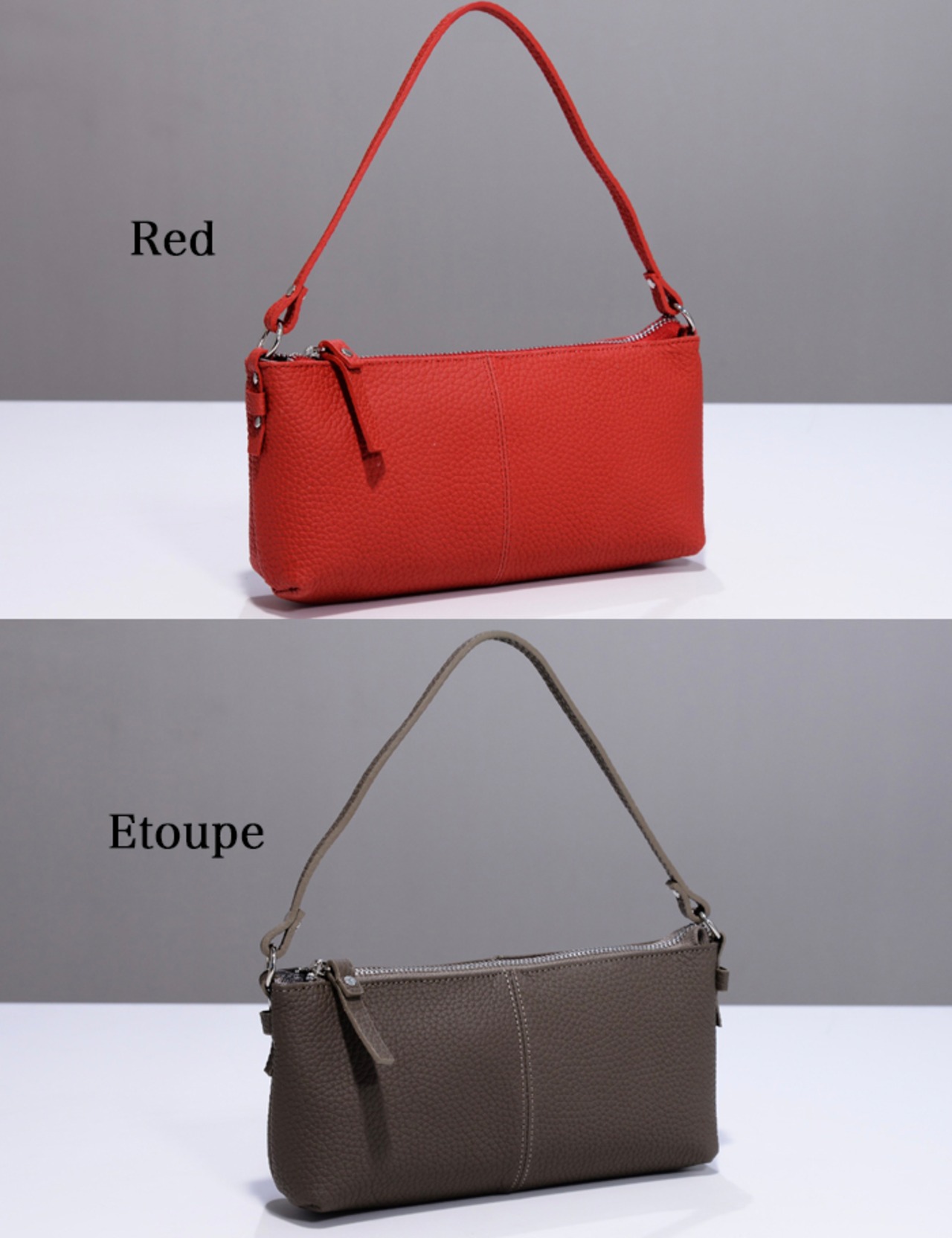 【新作5％OFF・3日間】牛革100%・Multi Mini Bag_16colors