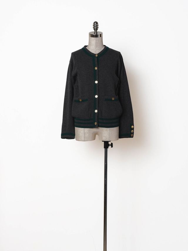 CHANEL シャネル カシミヤ ココボタンニットカーディガン