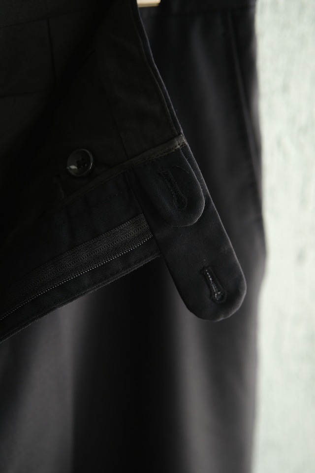Utah/"BARONI" wool slack pants/navy