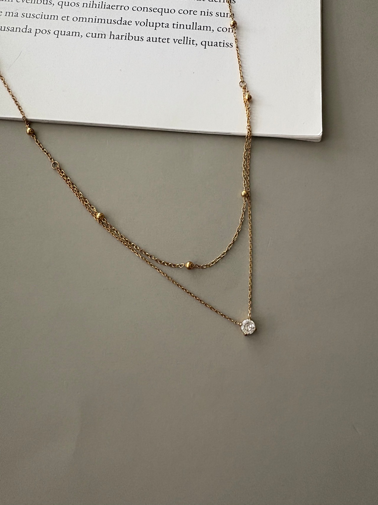 twinkle duo necklace