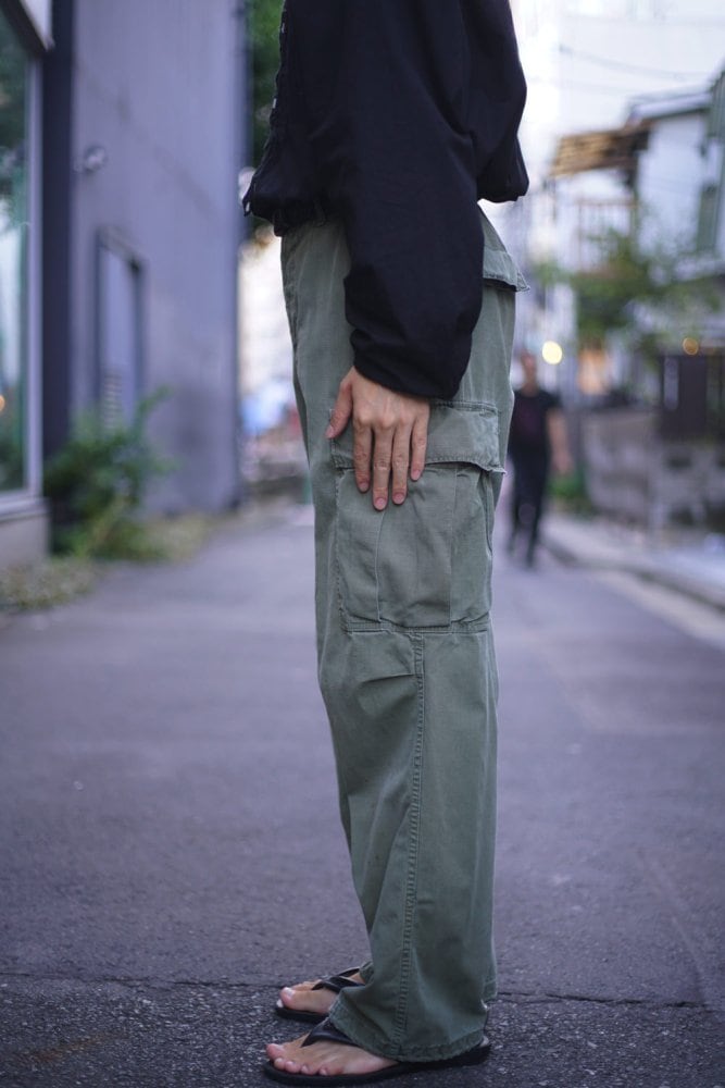 US ARMY] Jungle Fatigue Ripstop Cargo Pants [1969s] Vintage