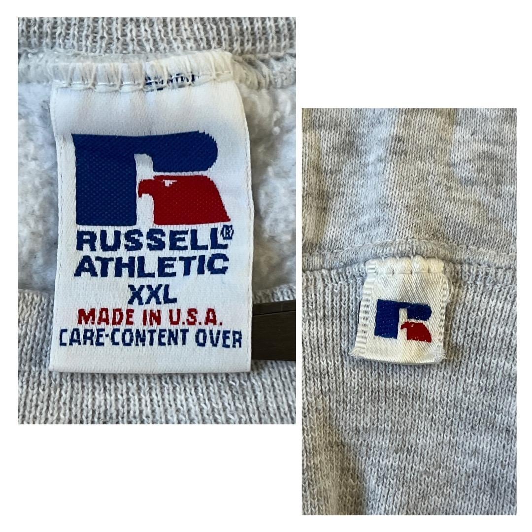 ラッセルアスレチック スウェット 90s USA製 2XL 企業ロゴ 17552 | fuufu