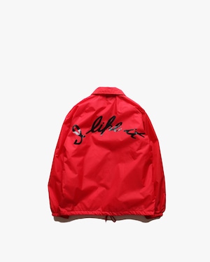 EZ DO by EACHTIME. " I Like It  Coach Jacket "   Red