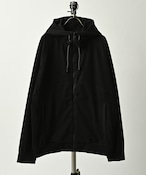 MMMM Jersey denim zip-up hoodie (BLK) 14020M26