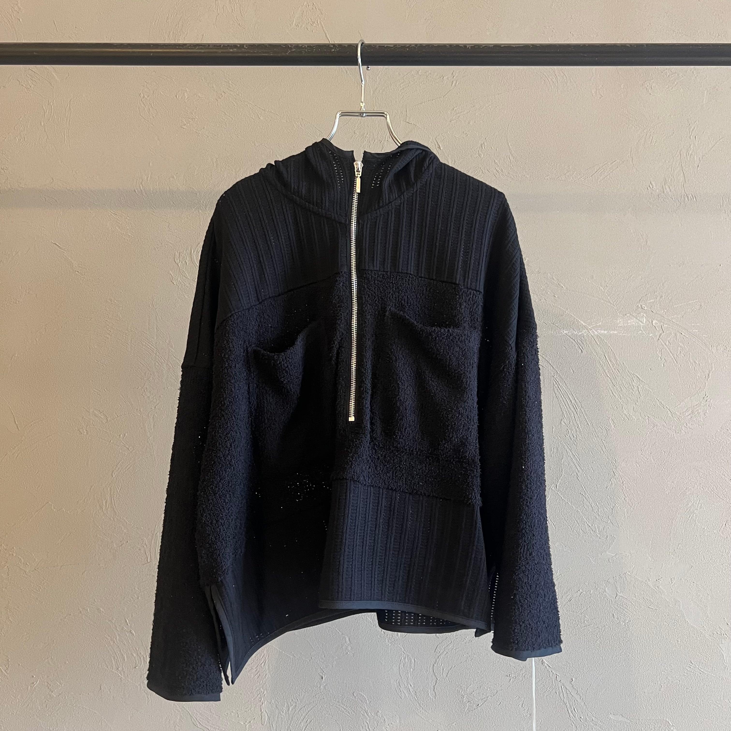 【新品】CYAN TOKYO シアントーキョーショートフェザーコンビフーディ CYAN TOKYO 】ショートフェザーコンビフーディー | valance 福井