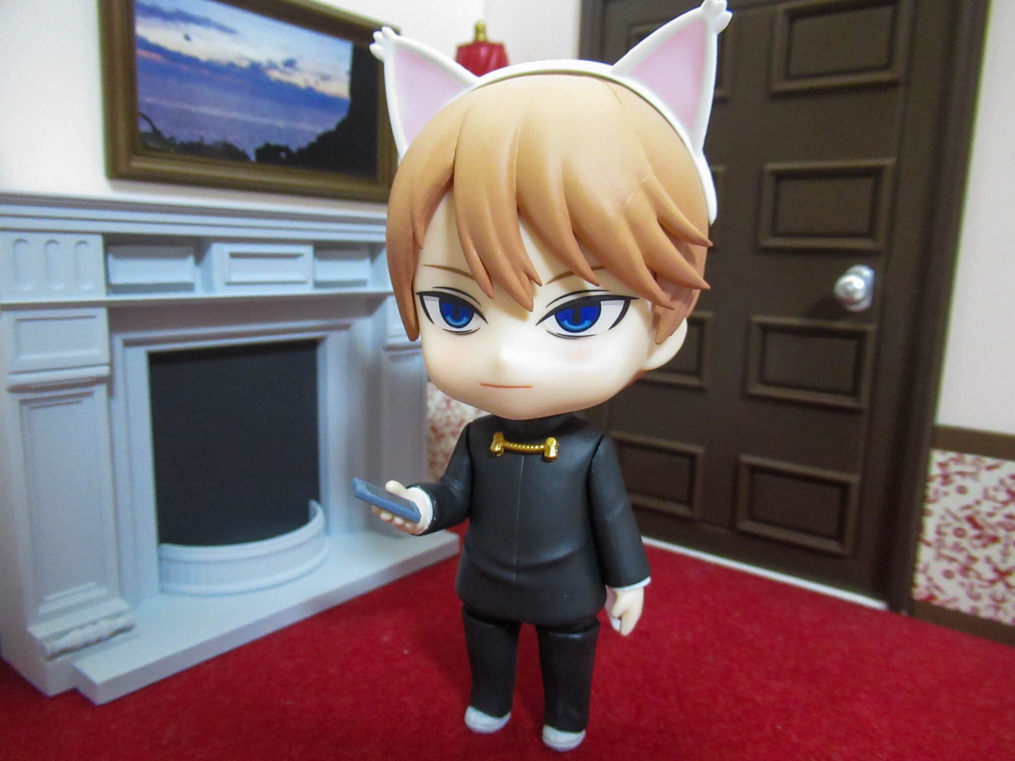 再入荷【1327】 白銀御行 顔パーツ テレ顔 ねんどろいど | ホビー通販