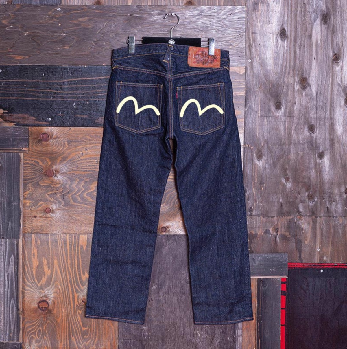 EVISU ストレートデニム 43e672662264b492a1b5b8a62e0b7c