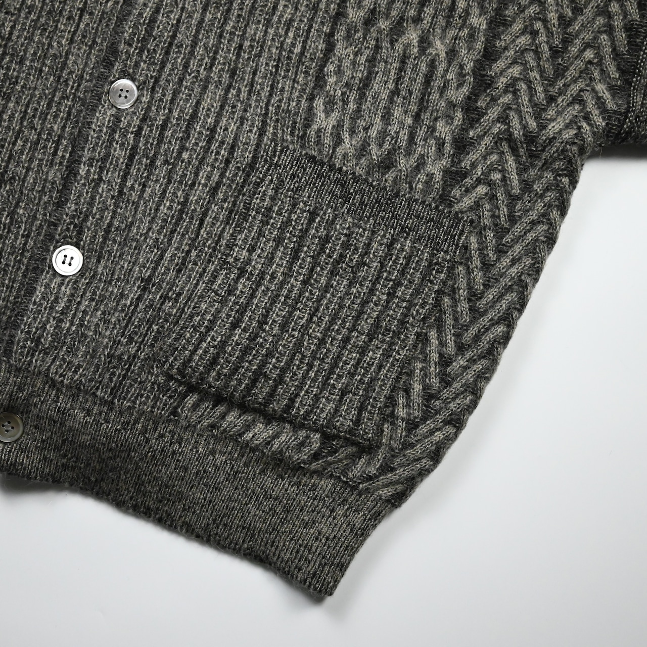 YASHIKI / Sekkei mohair Cardigan