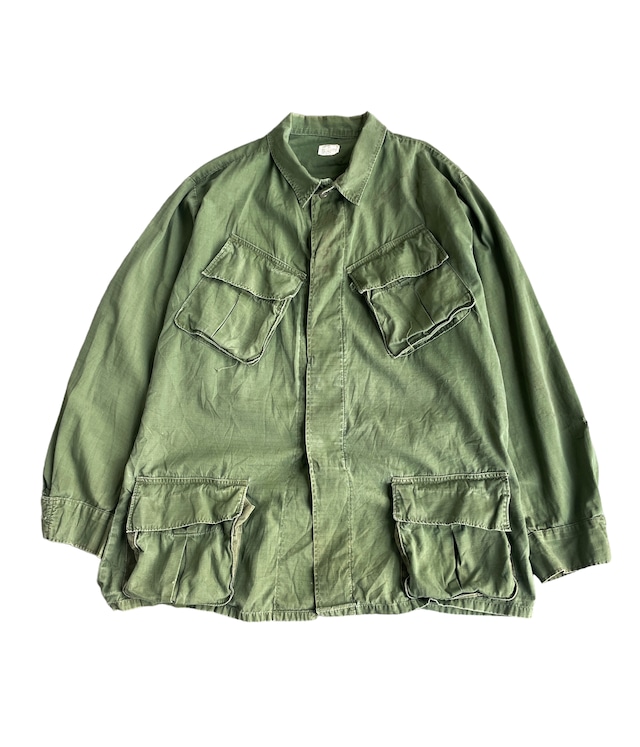 Vintage 60s Jungle Fatigue Jacket -OG-107 Class 1 / L,L-